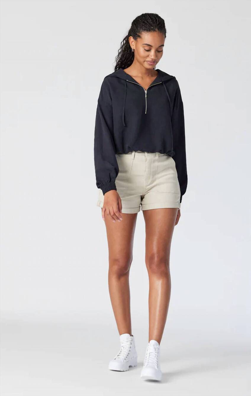 NEW MAVI sheena twill short in beige